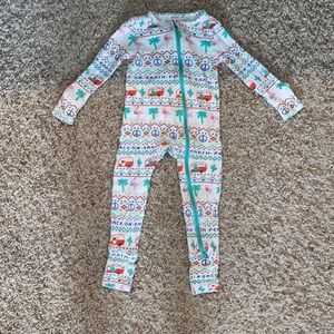 Angel Dear double zip waffle texture jammie 💖